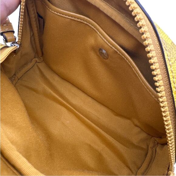 COACH Horse & Carriage Print Boxy 20 Cosmetic Bag F84642 - Picture 6 of 10